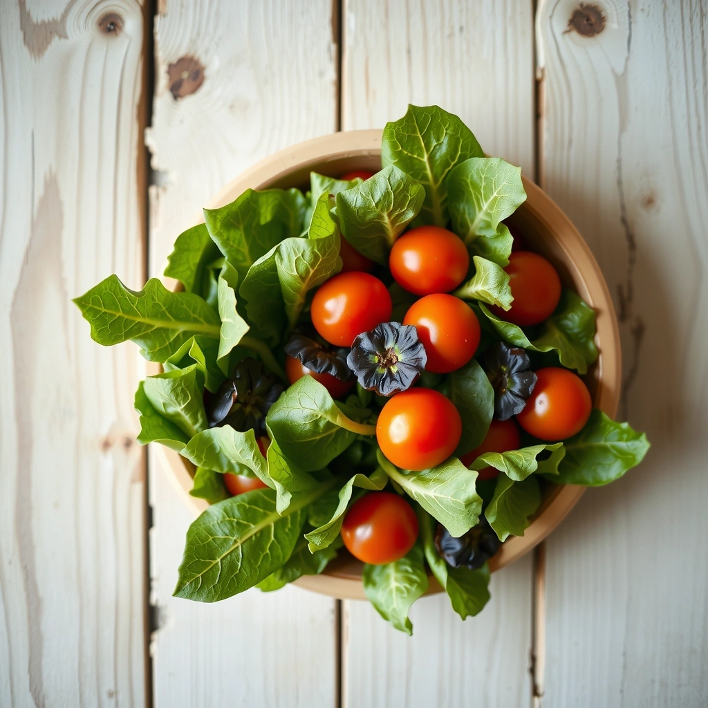 Frischer Salat aus der Region